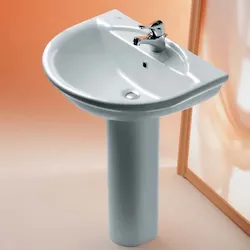 Esedra lavabo 68x52 bianco lucido monoforo codice prod: G906801 product photo