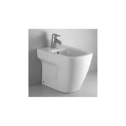 Mia bidet filo parete 1 foro bianco europeo codice prod: J437700 product photo