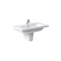 Tesi Design semicolonna per lavabo bianco lucido codice prod: T418101 product photo