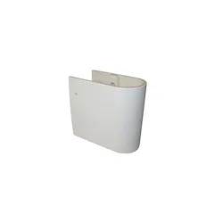 Tonic semicolonna per lavabo bianco lucido codice prod: K007101 product photo