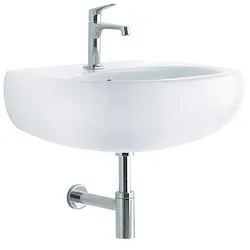 Egg lavabo 1/3 fori sospeso 65x52 bianco codice prod: 51030000 product photo