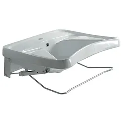 Leone lavabo mensola monoforo 70x61 bianco lucido codice prod: 4018 product photo