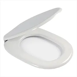 Fiorile Gold sedile wc termopressato con cerniere cromate bianco codice prod: BSPRESIS25 product photo