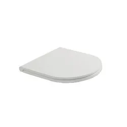 Forty3 for22 sedile wc 43.36/58.36 chiusura rallentata bianco lucido codice prod: FOR22BI product photo