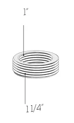 RIDUZIONE MOPLEN F 1" - M 1"1/4 codice prod: DSV20690 product photo