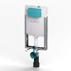 Nativa cassetta wc ad incasso per parete e vaso a pavimento codice prod: JU1 product photo