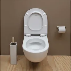 App wc sospeso sistema GoClean bianco lucido codice prod: AP118GLAT product photo