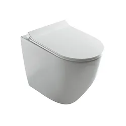 Dream wc a terra con scarico universale a pavimento bianco lucido codice prod: 7310 product photo