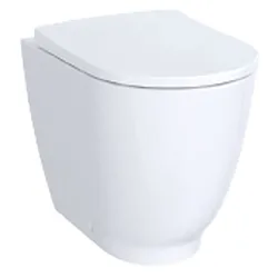 Acanto wc a terra con sedile bianco lucido codice prod: 500.824.00.1 product photo