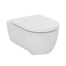 Blend curve wc sospeso aquablade® senza sedile fissaggi nascosti bianco codice prod: T374901 product photo