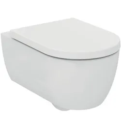 Blend wc sospeso aquabl senza sedile fissaggi nascosti bianco codice prod: T3749V1 product photo