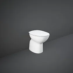 Morning rimless wc con scarico terra 36,5x52 bianco alpino codice prod: MORWC1745AWHA product photo