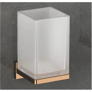 Look porta bicchiere a parete vetro satinato codice prod: B16020VL-VAN product photo