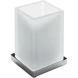 Look porta bicchiere da appoggio satinato cromato codice prod: B16410BM-VAN product photo