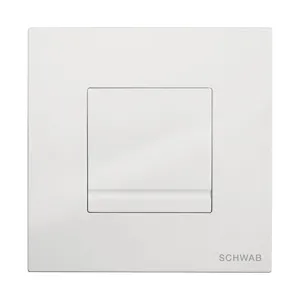 Placca Arte Metall mono bianco codice prod: 4060414101 product photo