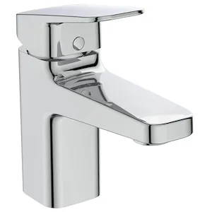 Miscelatore lavabo monocomando senza piletta senza asta di comando cromo  Ideal standard cerafine D