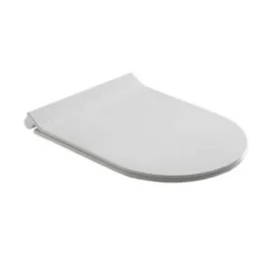 Sedile extra slim soft close Bianco Matt Termoindurente serie Dream codice prod: 7330MT product photo