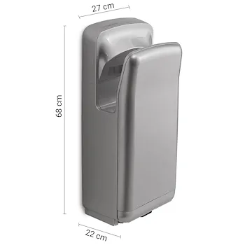 MELTEMI asciugamani elettrico argento codice prod: 000024627300000 product photo Foto1 L2