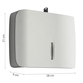 PRESTIGE distributore salviette di carta bianco codice prod: 000024610200000 product photo Foto1 L2