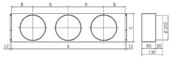 Plenum di ripresa c/codoli gr.3-4 codice prod: DSV13641 product photo Default L2