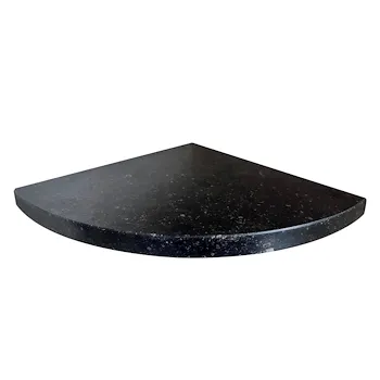 Aleda® Stone Easy Shelf Mensola angolare a scomparsa in marmo naturale dark sky lucido codice prod: DRKAS1LU18 product photo Default L2
