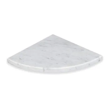 Easy Shelf Mensola angolare a scomparsa in marmo naturale bianco carrara codice prod: BCAAS1LU18 product photo Default L2
