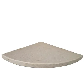 Easy Shelf Mensola angolare a scomparsa in marmo resina silk beige mat codice prod: SKEAS1MA18 product photo