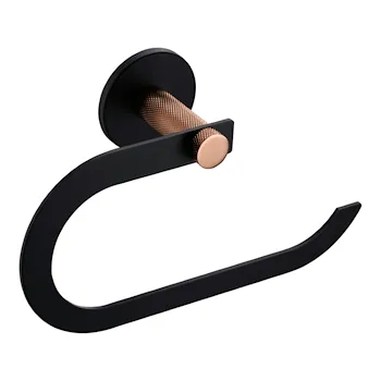 Astral porta salviette a parete ad anello nero e rame codice prod: A213160NR product photo Default L2