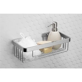 Attractive griglia doccia porta oggetti frontale cromata codice prod: A111007CR product photo Foto1 L2