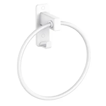 Blend porta salviette aa parete d anello bianco opaco codice prod: A212160WW product photo Default L2