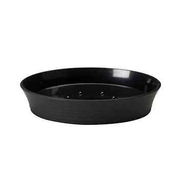 Bowling porta sapone da appoggio in resina nero codice prod: QB3110NE product photo Default L2