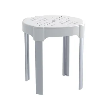 Care sgabello bagno bianco codice prod: A106791AL001 product photo Default L2