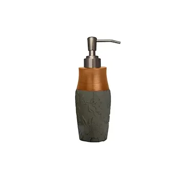 Damasco dispenser sapone da appoggio in poliresina rame codice prod: QD6120RM product photo Default L2