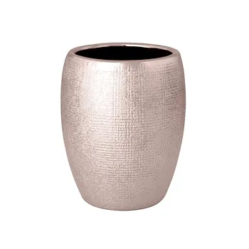 Glitter bicchiere ceramica rosa ramato codice prod: QF2100RA product photo Default L2