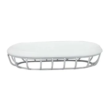 Grid porta sapone da appoggio in poliresina e ferro bianco codice prod: QG1110WW product photo Foto1 L2