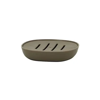 Kubik porta sapone da appoggio in plastica beige codice prod: QG2110BE product photo Default L2