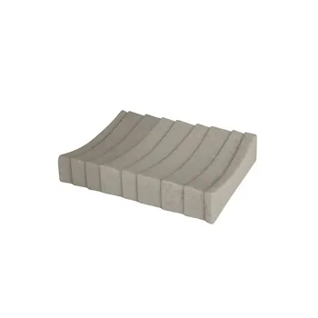 Layer porta sapone da appoggio in poliresina marrone codice prod: QD7110MA product photo Default L2