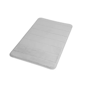 Memory tappeto foam 45x75 con scritta "bath" grigio chiaro codice prod: TAME5080GC product photo Default L2