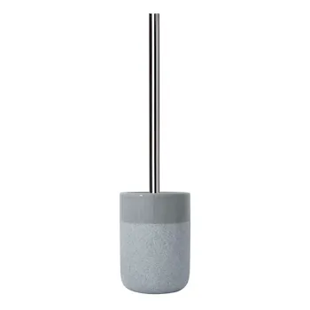 Rock porta scopino da appoggio in ceramica grigio codice prod: QG3140GR product photo Default L2