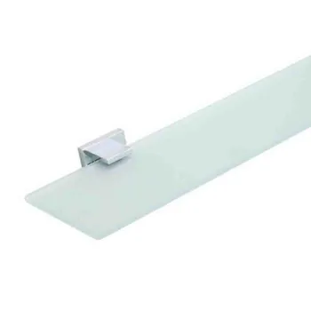 Smart mensola 53x14 con ripiano cromato satinato codice prod: A74090CR26 product photo Foto2 L2