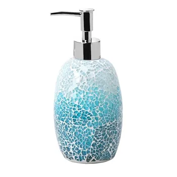 Summer dispenser sapone da appoggio in vetro blu codice prod: QF7120AZ product photo Default L2