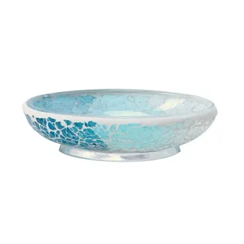 Summer porta sapone da appoggio in vetro blu codice prod: QF7110AZ product photo Default L2