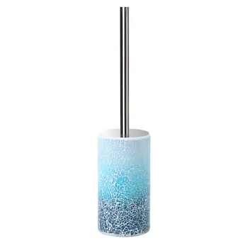 Summer porta scopino da appoggio in vetro blu codice prod: QF7140AZ product photo Default L2