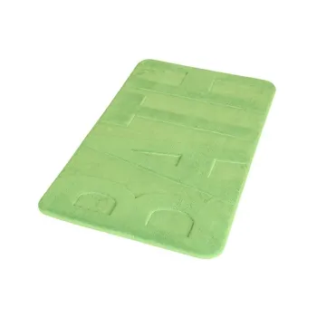 Tappeto memory foam 45x75 con scritta "bath" verde codice prod: TAHO4575VE product photo Default L2
