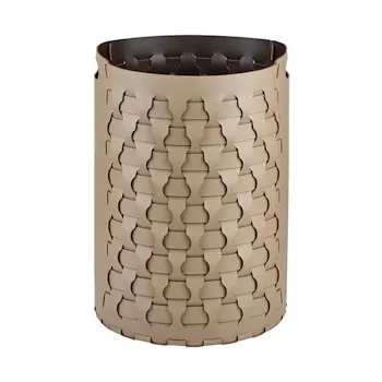 Adj cestino portabiancheria dubai 40x57 marrone codice prod: BADJ2057-0406 product photo Default L2