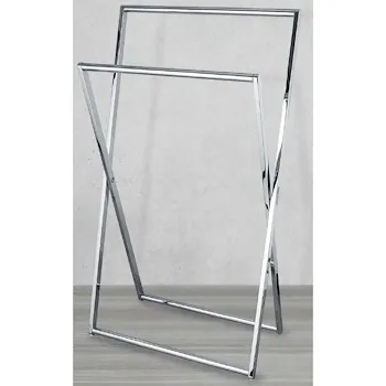 Aliz&eacute; cavalletto porta salviette in ottone cromato codice prod: B97360CR product photo Default L2