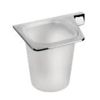 Aliz&eacute; porta bicchiere a parete satinato cromato codice prod: B2502DCR-VAN product photo Default L2