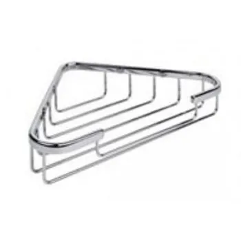 Basic griglia porta oggetti doccia angolare semplice cromata codice prod: B27340CR product photo Default L2