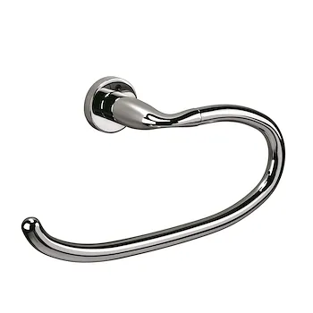 Basic porta salviette 25 cm anello cromato codice prod: B27310CR product photo Default L2
