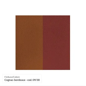 Cestino Minibottega Bordeaux/Cognac, 12X19 H13  serie ADJ codice prod: BADJ1012-3009 product photo Foto1 L2